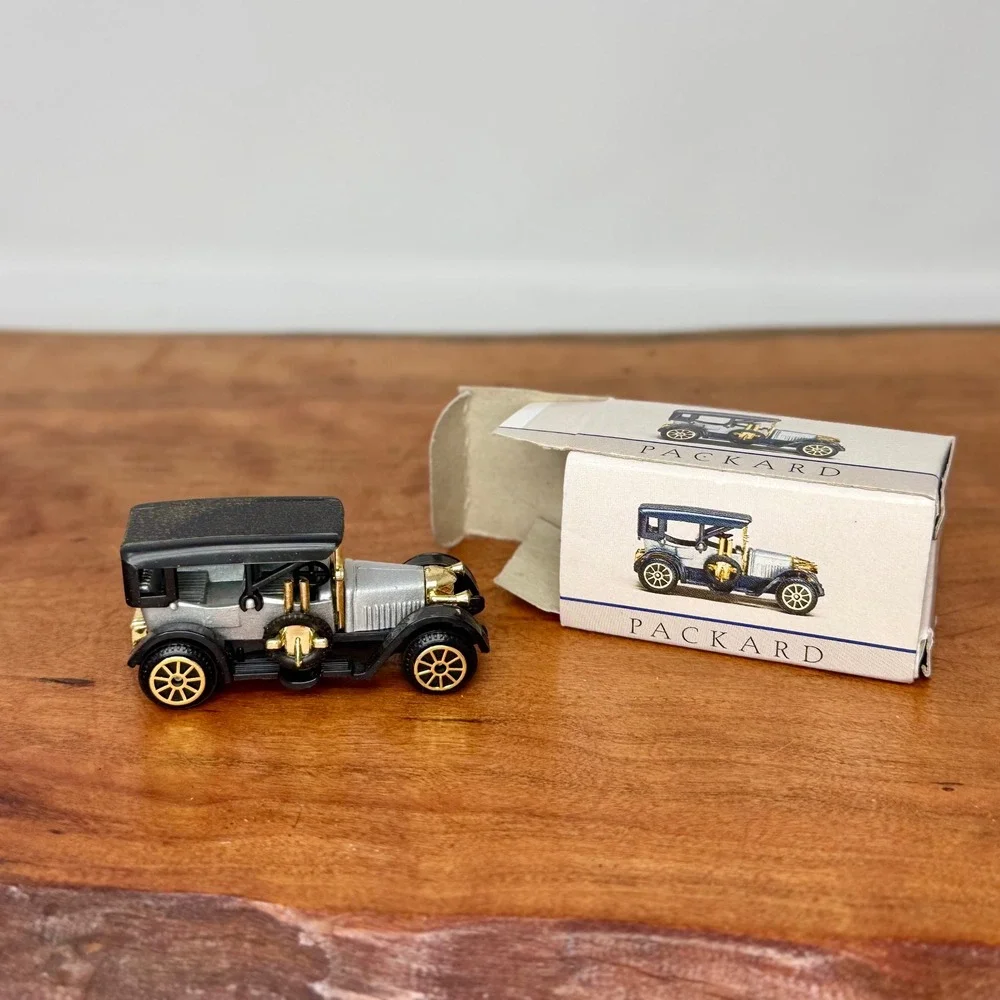 Vintage Reader Digest Diecast Miniature Cars 9 pc Set Packard Buick Ford Model T